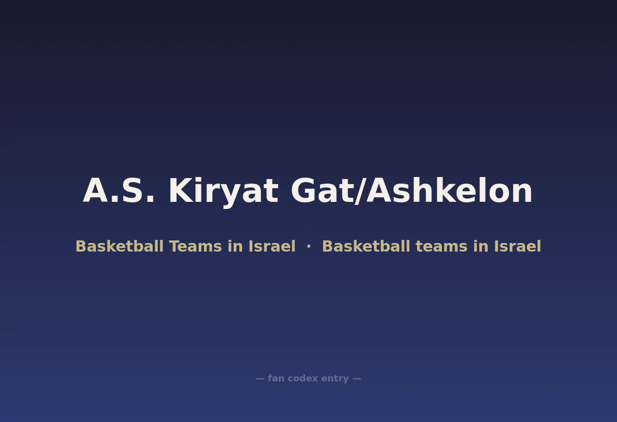 A.S. Kiryat Gat/Ashkelon