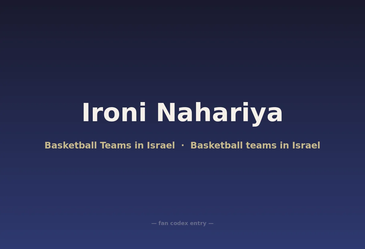 Ironi Nahariya