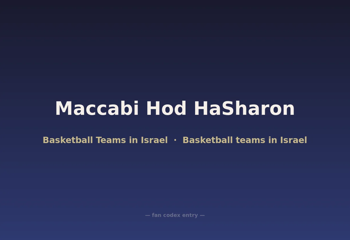 Maccabi Hod HaSharon