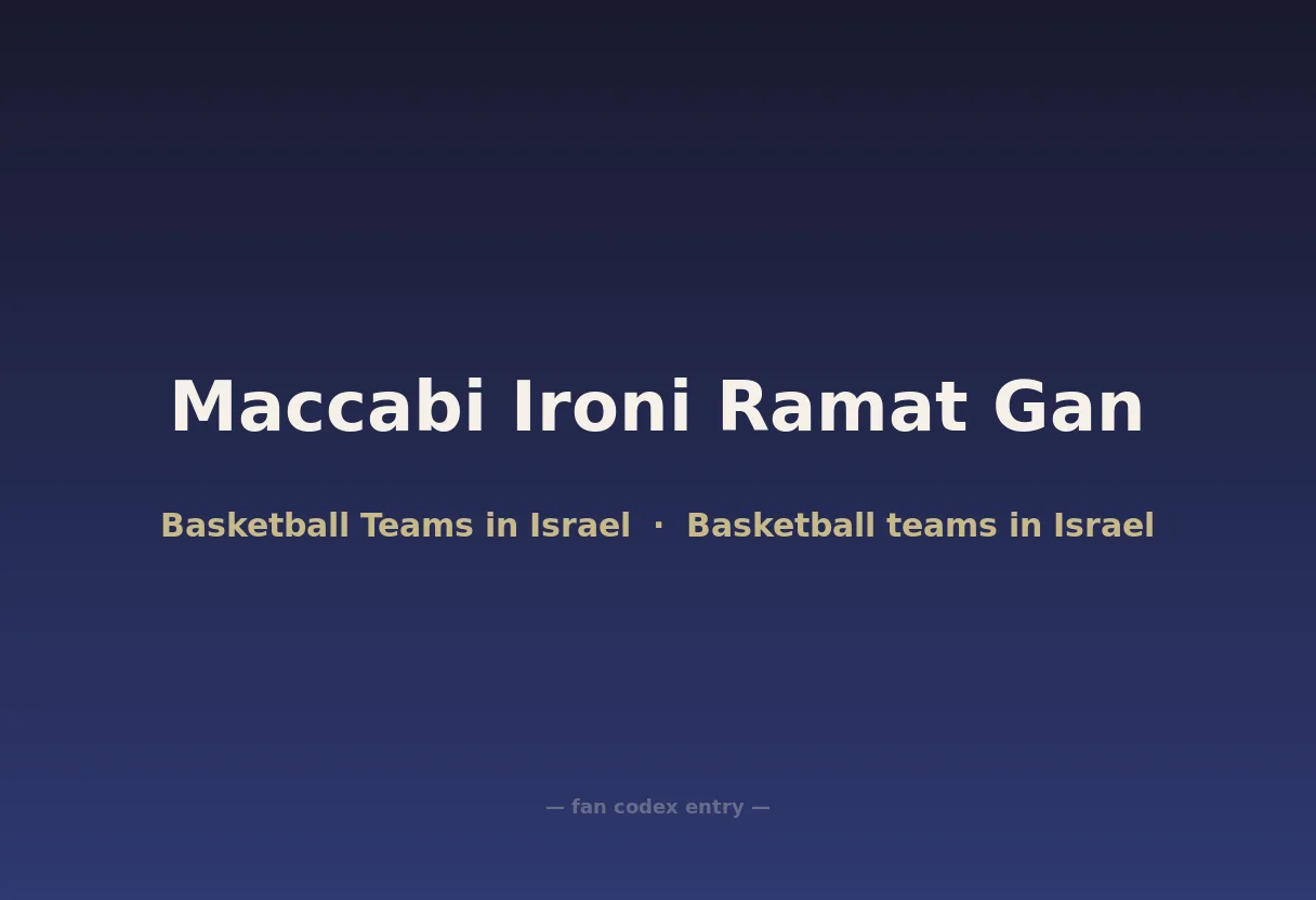 Maccabi Ironi Ramat Gan